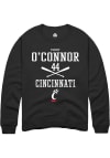 Main image for Tommy O'Connor  Rally Cincinnati Bearcats Mens Black NIL Sport Icon Long Sleeve Crew Sweatshirt