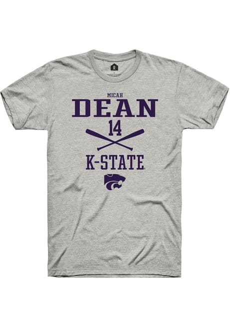 Micah Dean Ash K-State Wildcats NIL Sport Icon Short Sleeve T Shirt
