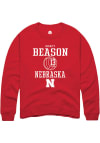 Main image for Merritt Beason  Rally Nebraska Cornhuskers Mens Red NIL Sport Icon Long Sleeve Crew Sweatshirt