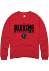 Main image for Ben Blevins Rally Mens Red Cincinnati Bearcats NIL Stacked Box Crew Sweatshirt