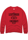 Main image for Brady Lichtenberg  Rally Cincinnati Bearcats Mens Red NIL Sport Icon Long Sleeve Crew Sweatshirt