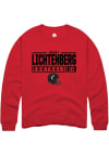 Main image for Brady Lichtenberg  Rally Cincinnati Bearcats Mens Red NIL Stacked Box Long Sleeve Crew Sweatshir..