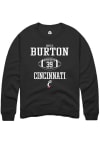 Main image for Bryce Burton Rally Mens Black Cincinnati Bearcats NIL Sport Icon Crew Sweatshirt