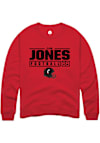 Main image for Cam Jones Rally Mens Red Cincinnati Bearcats NIL Stacked Box Crew Sweatshirt