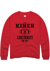 Main image for Corey Kiner  Rally Cincinnati Bearcats Mens Red NIL Sport Icon Long Sleeve Crew Sweatshirt