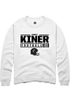 Main image for Corey Kiner  Rally Cincinnati Bearcats Mens White NIL Stacked Box Long Sleeve Crew Sweatshirt