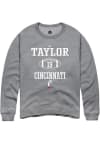 Main image for D.J. Taylor Rally Mens Graphite Cincinnati Bearcats NIL Sport Icon Crew Sweatshirt