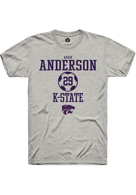 Adah Anderson Ash K-State Wildcats NIL Sport Icon Short Sleeve T Shirt