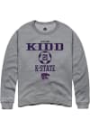 Main image for Juliann Kidd Rally Mens Graphite K-State Wildcats NIL Sport Icon Crew Sweatshirt