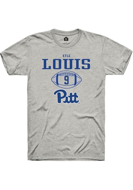 Kyle Louis Ash Pitt Panthers NIL Sport Icon Short Sleeve T Shirt