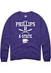 Main image for Cayden Phillips Rally Mens Purple K-State Wildcats NIL Sport Icon Crew Sweatshirt