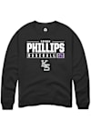 Main image for Cayden Phillips Rally Mens Black K-State Wildcats NIL Stacked Box Crew Sweatshirt
