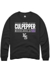 Main image for Kaelen Culpepper Rally Mens Black K-State Wildcats NIL Stacked Box Crew Sweatshirt
