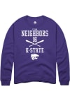 Main image for Tyson Neighbors Rally Mens Purple K-State Wildcats NIL Sport Icon Crew Sweatshirt