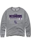 Main image for Tyson Neighbors Rally Mens Graphite K-State Wildcats NIL Stacked Box Crew Sweatshirt