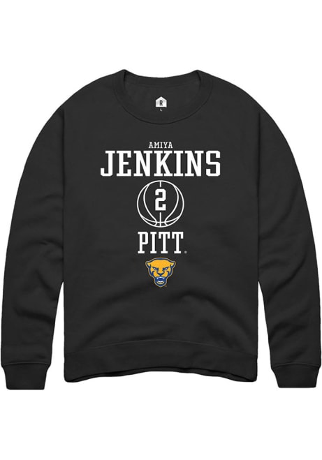 Amiya Jenkins Rally Mens  Pitt Panthers NIL Sport Icon Crew Sweatshirt