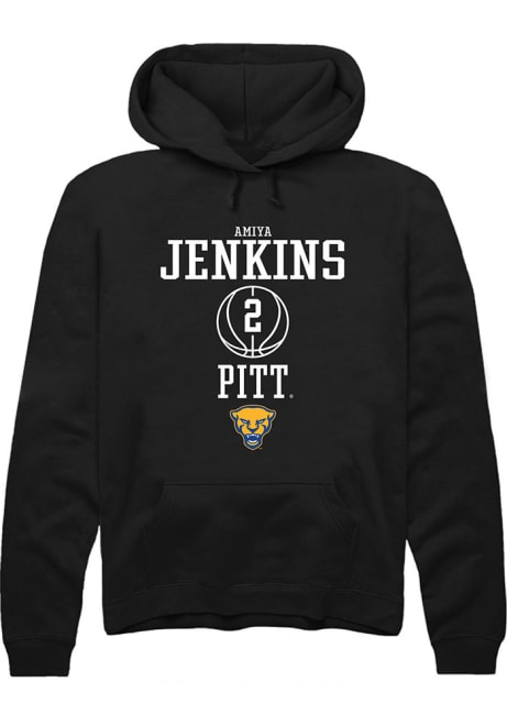 Amiya Jenkins Rally Mens  Pitt Panthers NIL Sport Icon Hooded Sweatshirt