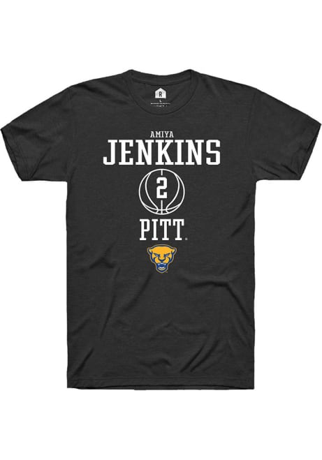 Amiya Jenkins  Pitt Panthers NIL Sport Icon Short Sleeve T Shirt