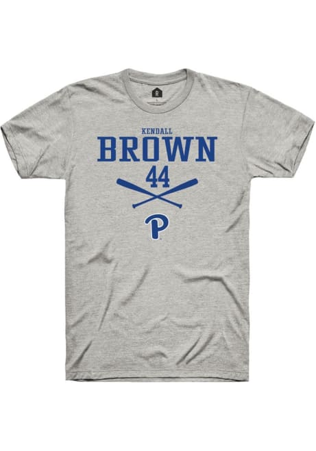 Kendall Brown Ash Pitt Panthers NIL Sport Icon Short Sleeve T Shirt