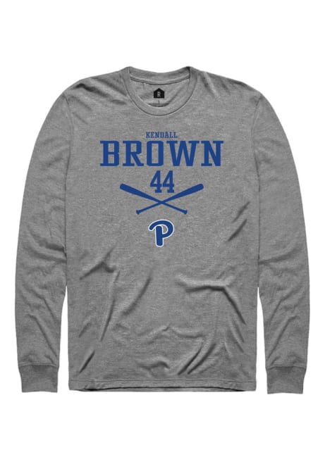 Kendall Brown Rally Mens Graphite Pitt Panthers NIL Sport Icon Tee