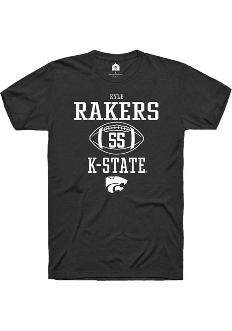 Kyle Rakers  K-State Wildcats NIL Sport Icon Short Sleeve T Shirt