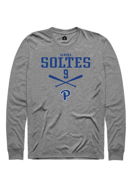 Sandra Soltes Rally Mens Graphite Pitt Panthers NIL Sport Icon Tee