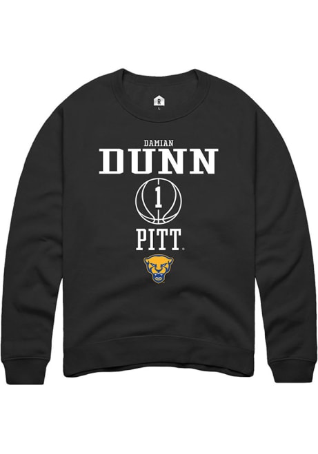 Damian Dunn Rally Mens  Pitt Panthers NIL Sport Icon Crew Sweatshirt