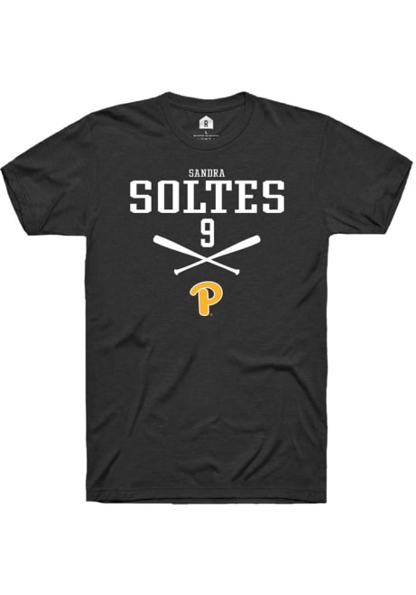 Sandra Soltes Black Pitt Panthers NIL Sport Icon Short Sleeve T Shirt