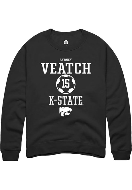 Sydney Veatch Rally Mens  K-State Wildcats NIL Sport Icon Crew Sweatshirt