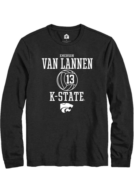 Emerson Van Lannen Rally Mens  K-State Wildcats NIL Sport Icon Tee