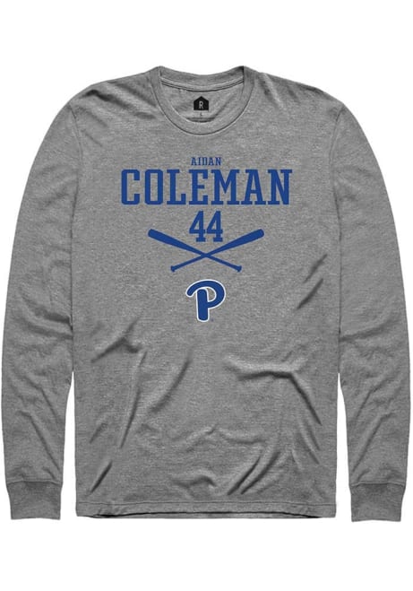 Aidan Coleman Rally Mens Graphite Pitt Panthers NIL Sport Icon Tee