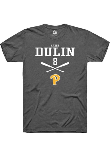 Caden Dulin Dark Grey Pitt Panthers NIL Sport Icon Short Sleeve T Shirt