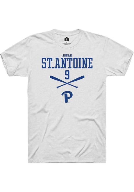 Jonah St.antoine White Pitt Panthers NIL Sport Icon Short Sleeve T Shirt