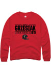 Main image for Daniel Grzesiak Rally Mens Red Cincinnati Bearcats NIL Stacked Box Crew Sweatshirt