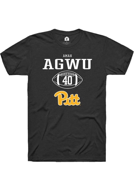 Amah Agwu  Pitt Panthers NIL Sport Icon Short Sleeve T Shirt