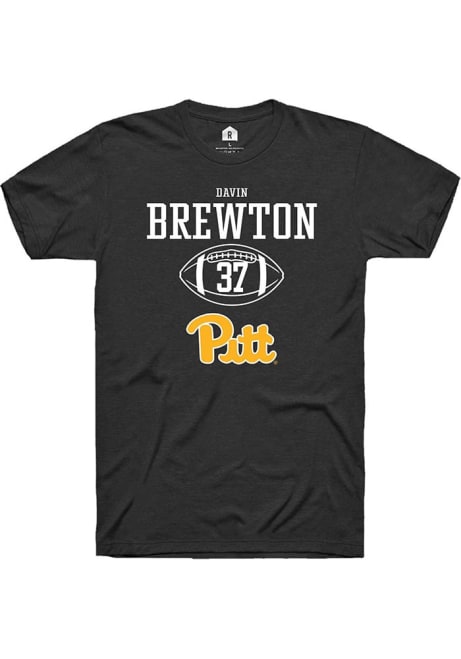 Davin Brewton  Pitt Panthers NIL Sport Icon Short Sleeve T Shirt