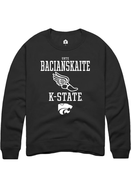 Urte Bacianskaite Rally Mens  K-State Wildcats NIL Sport Icon Crew Sweatshirt