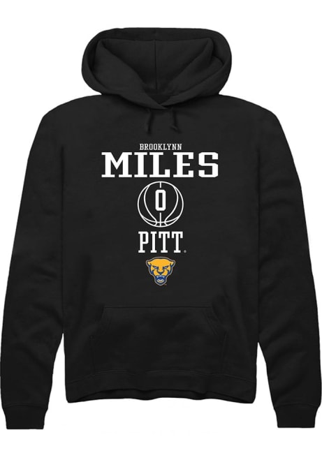 Brooklynn Miles Rally Mens  Pitt Panthers NIL Sport Icon Hooded Sweatshirt