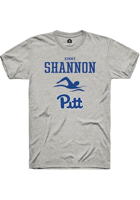 Kimmy Shannon Ash Pitt Panthers NIL Sport Icon Short Sleeve T Shirt