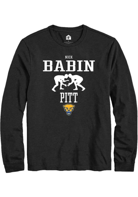 Nick Babin Rally Mens  Pitt Panthers NIL Sport Icon Tee