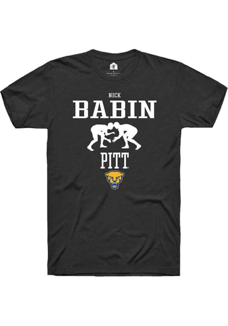 Nick Babin  Pitt Panthers NIL Sport Icon Short Sleeve T Shirt