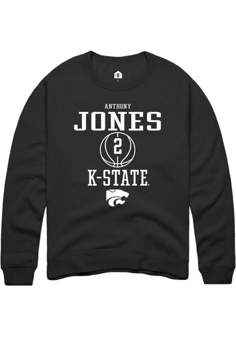 Anthony Jones Rally Mens  K-State Wildcats NIL Sport Icon Crew Sweatshirt