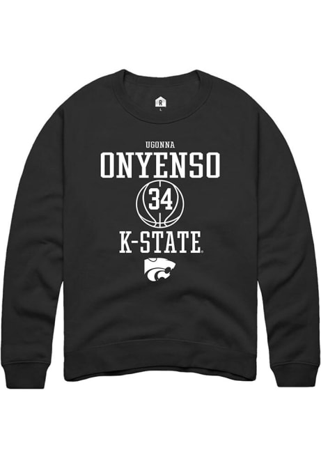 Ugonna Onyenso Rally Mens  K-State Wildcats NIL Sport Icon Crew Sweatshirt