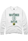Main image for Jana Van Gytenbeek  Rally Baylor Bears Mens White NIL Sport Icon Long Sleeve Crew Sweatshirt