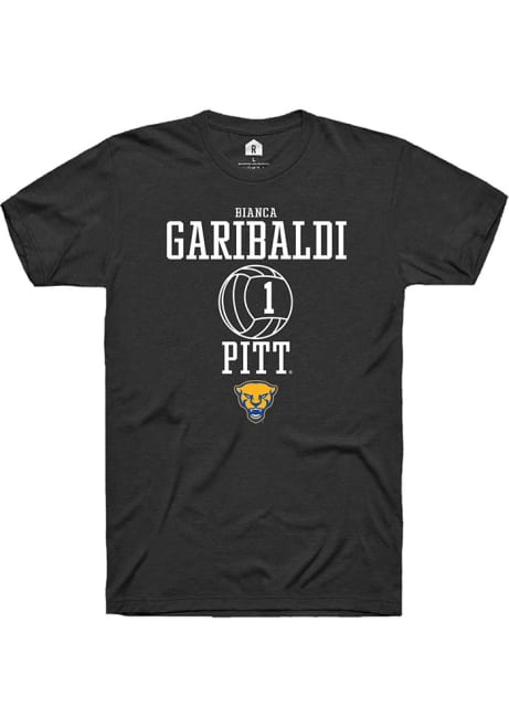 Bianca Garibaldi  Pitt Panthers NIL Sport Icon Short Sleeve T Shirt