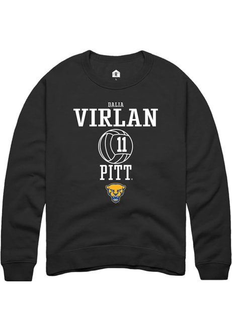 Dalia Virlan Rally Mens  Pitt Panthers NIL Sport Icon Crew Sweatshirt