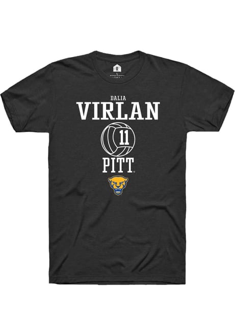 Dalia Virlan  Pitt Panthers NIL Sport Icon Short Sleeve T Shirt