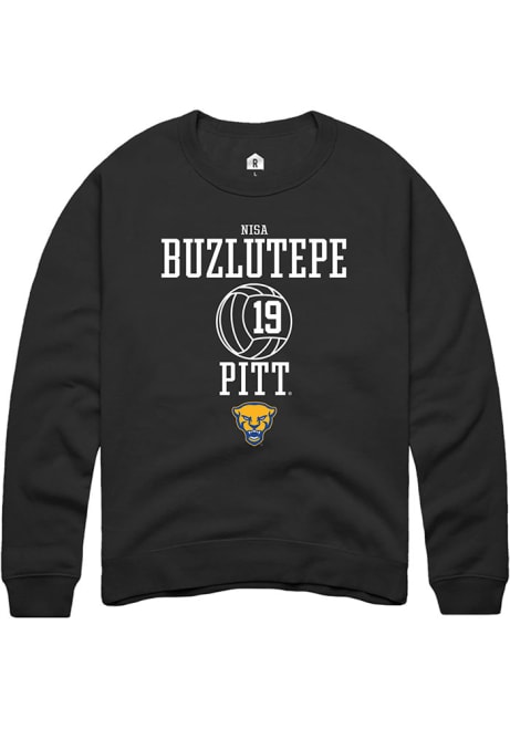 Nisa Buzlutepe Rally Mens  Pitt Panthers NIL Sport Icon Crew Sweatshirt