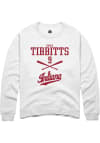 Main image for Brock Tibbitts Rally Mens White Indiana Hoosiers NIL Sport Icon Crew Sweatshirt