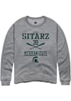 Main image for Gavin Sitarz Rally Mens Graphite Michigan State Spartans NIL Sport Icon Crew Sweatshirt